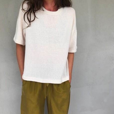 Ohwhata Knit Super Basic Tee Wollpaket