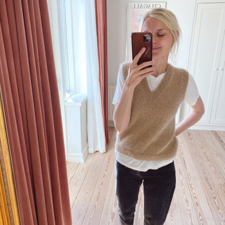 PetiteKnit Stockholm Pullunder V-Ausschnitt