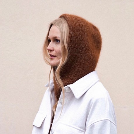 The Simple Knit Hood Lia Lykke Strickanleitung und Wolle