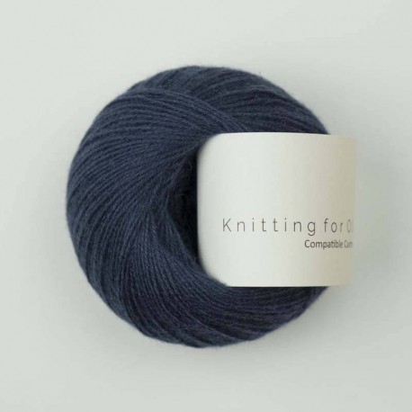 Knitting for Olive Compatible Cashmere Navy Blue