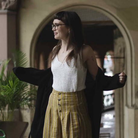 Nordic Summer Top Witre Design Strickanleitung