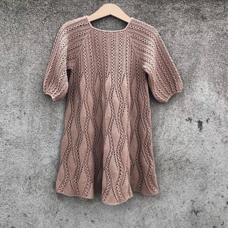 Knitting for Olive - Vanilla Dress Strickanleitung und Wolle