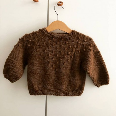 Bobbel Sweater Mrs Deer Knits Strickset