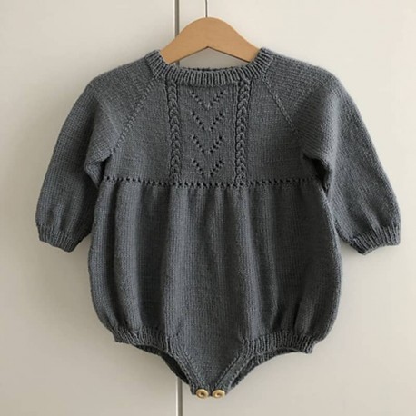 Mrs Deer Knits Elinors Romper Strickset
