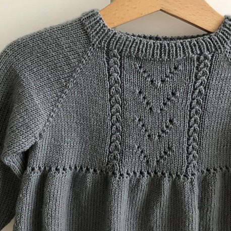 Mrs Deer Knits Elinors Romper Strickset